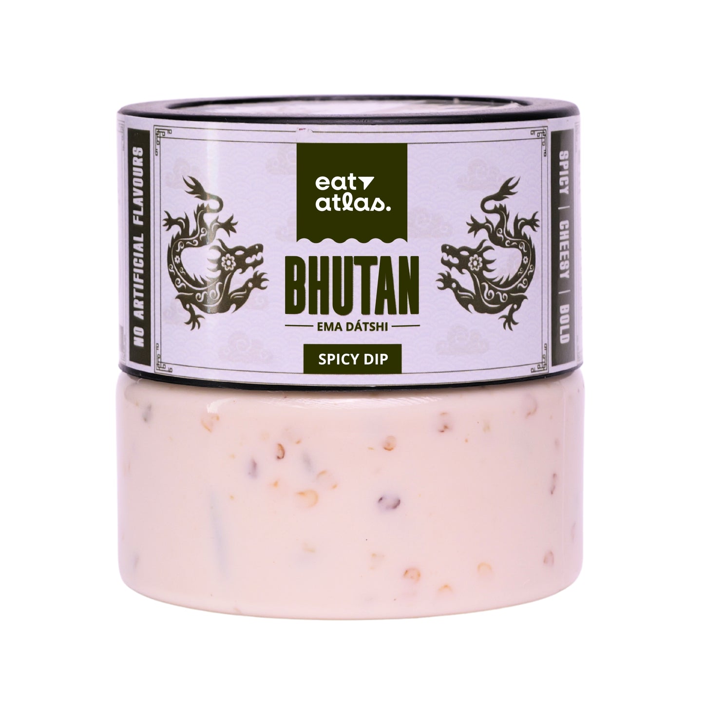Bhutan’s Ema Datshi | Cheesy Extra Spicy Dip | National Dish of Bhutan’s flavour | Ready-to-Eat | Veg, No Onion, No Garlic | 200gm