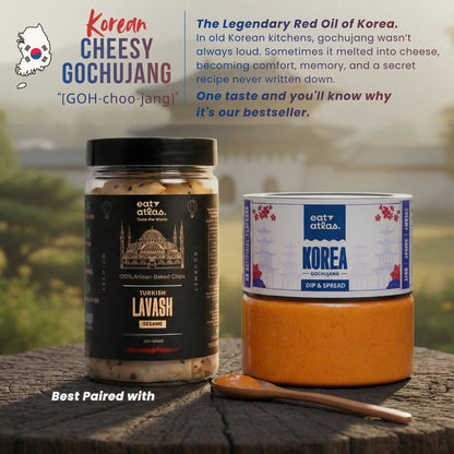 Korea’s Cheesy Gochujang | Comforting Flavour | Authentic Dip of Korea | Ready-to-Eat | 200gms