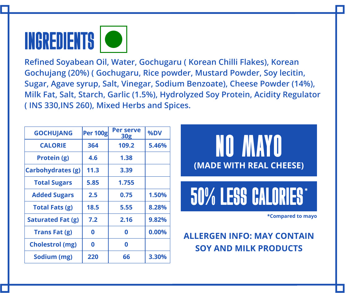 Korea’s Cheesy Gochujang | Comforting Flavour | Authentic Dip of Korea | Ready-to-Eat | 200gms