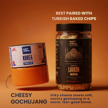 Korea’s Cheesy Gochujang | Comforting Flavour | Authentic Dip of Korea | Ready-to-Eat | 200gms