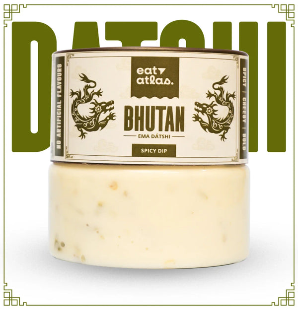 Bhutan’s Ema Datshi | Cheesy Extra Spicy Dip  | National Dish of Bhutan’s flavour | Ready-to-Eat | Veg, No Onion, No Garlic | 200gm