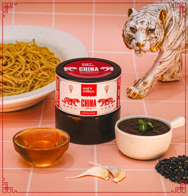 Sichuan’s Chilli Bean Oil | Fermented Black Bean Versatile Oil for a unique spicy kick | Dip of Sichuan, China | Veg Ready-to-Eat | 200gms